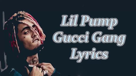 gucci lil pump lyrics|Gucci gang lyrics copy paste.